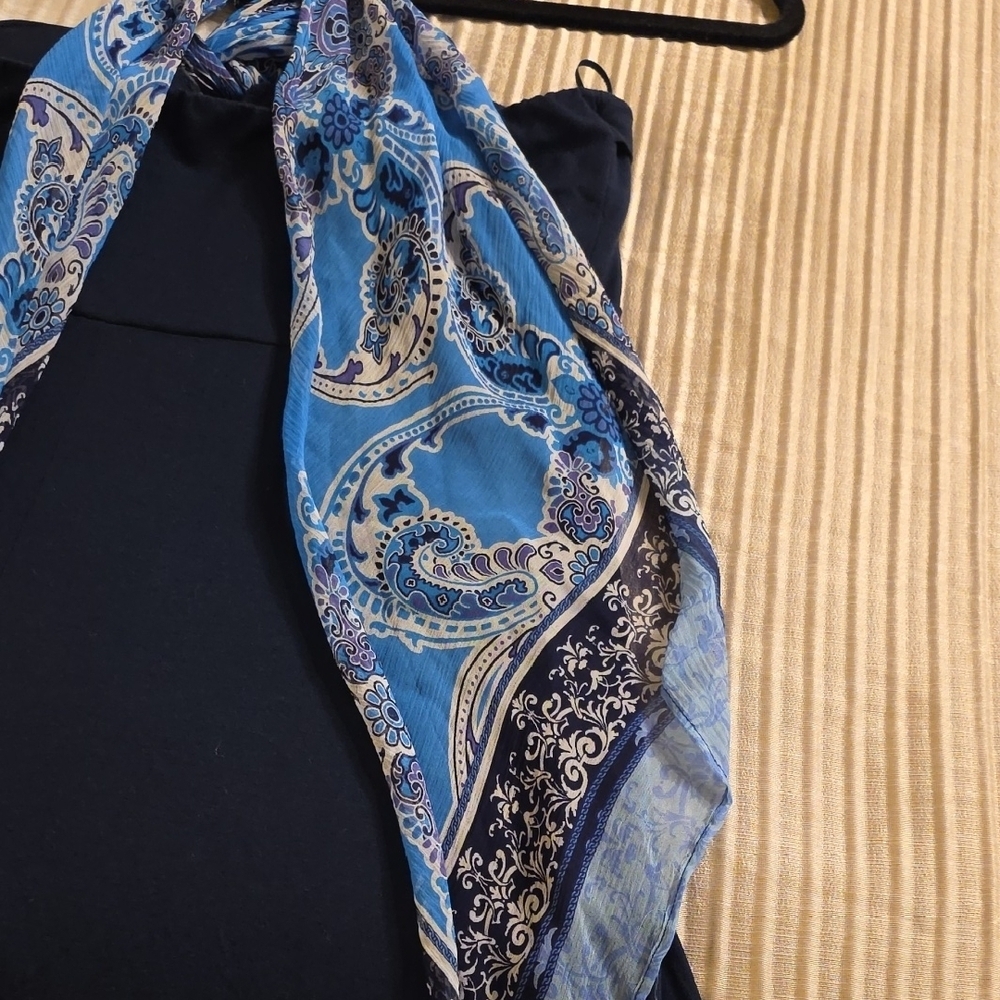 Cache Navy Blue Backless Dress - Picture 15 of 16